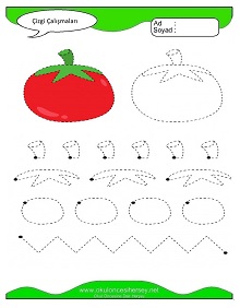 Çizgi Çalışma Sayfaları